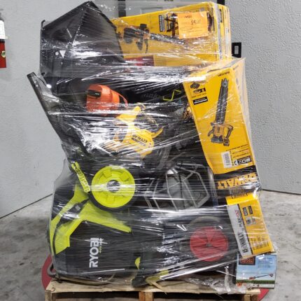 MIXED OUTDOOR TOOL PALLET – LOT ID: 060125 – AS-IS Untested Customer Returns